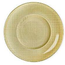 Bormioli Rocco INCA METALIC-Сервизно плато 31cm GOLD(4.50012) (0110269)