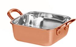 Horecano Ростер квадратен с медно покритие 11.50cm x 4.75cm - 400 ml(SG-89348(A) (0184117)