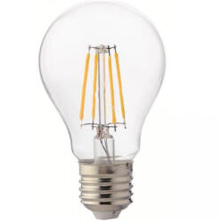 Multibrand Bec LED 8W, E27, Filament, Transparent, Lumina Calda (27248-)