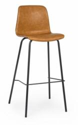 Bizzotto Set 2 scaune bar maro Kyra 39x44x103.5 cm (0734311)