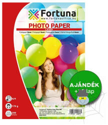 FORTUNA Fotópapír FORTUNA A/4 laser fényes 170 gr 200 ív/csomag - spidershop