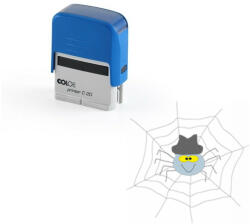 Colop Bélyegző C20 Colop kék ház/kék párna - spidershop