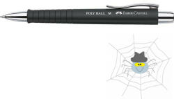 Faber-Castell Golyóstoll FABER-CASTELL Poly Ball fekete M - spidershop