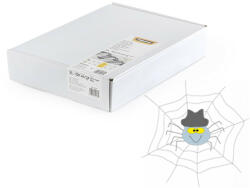 Fellowes Fém spirál 3: 1, 10mm, 51-80lap, Fellowes® 100 db/doboz, ezüst - spidershop