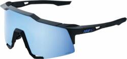 100% Speedcraft Matte Black/HiPER Blue Kerékpáros szemüveg