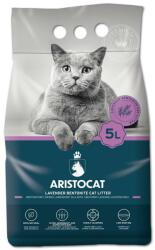 Aristocat Bentonite Plus Nisip pentru litiera pisicilor, din bentonita cu lavanda 15 L (3 x 5 L)