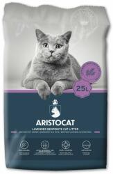 Aristocat Bentonite Plus Nisip pentru litiera pisicilor, din bentonita cu lavanda 25 L