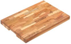 vidaXL Placă de tocat, 50x35x4 cm, lemn masiv de acacia (286569) Tocator