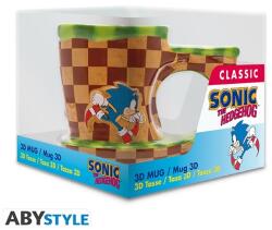 ABYstyle Sonic "Sonic Run" 3D 250ml bögre (ABYMUG964)