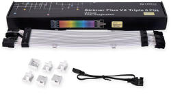 Lian Li Strimer Plus V2 tripla 8 tűs RGB VGA-kábel (Strimer plusV2 triple 8 pins)