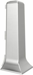 VOX Profile Colt exterior pentru plinta Linela 411, argintiu, set doua bucati