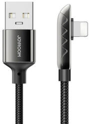 JOYROOM Cablu USB Joyroom Gaming - Încărcare Lightning / Date 2.4A 1.2m Negru (6941237155566)