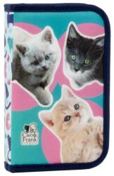 DERFORM Cleo és Frank cicás kihajtható tolltartó - Kiscicák (PJCF37) (PJCF37)