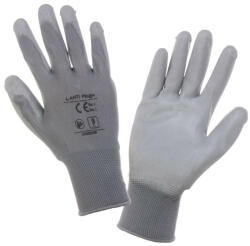 LAHTI PRO Poliuretán Védőkesztyű Poliészterrel - 9 (l230209p)
