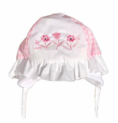  Kislány nyári sapka 42 - virágos