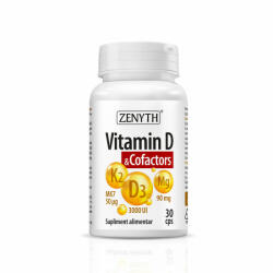 Zenyth Pharmaceuticals Vitamina D & Cofactors - 30 cps