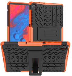 STAND Husă Extra durabilă Lenovo Tab K10 portocaliu