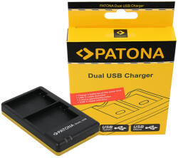 Patona Nikon EN-EL15 Patona dupla USB C fényképezőgép akkumulátor töltő (1965) (PATONA_DUPLA_USB_C_ENEL15)