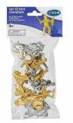 Papo Set figurine mini Cavaleri, 12 piese, Papo Figurina