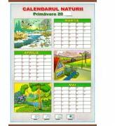 EURO-DLF Calendarul naturii. Primavara/Toamna - Plansa dubla (CP10)