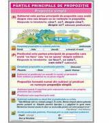 EURO-DLF Partile principale de propozitie - Plansa educativa