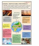 EURO-DLF Europa. Dezvoltarea industriala - Plansa 700x1000mm, cu sipci (GP10)