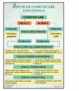 EURO-DLF Tipuri de comunicare lingvistica - Plansa, 700x1000mm, cu sipci (LR26)
