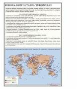 EURO-DLF Europa. Dezvoltarea turismului - Plansa, 700x1000mm, cu sipci (GP13)