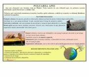 EURO-DLF Poluarea apei - Plansa 1000x700 mm, cu sipci (GP22)