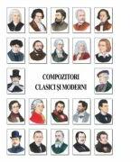 EURO-DLF Set portrete - 25 compozitori clasici si moderni (PA1-2)