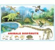EURO-DLF Animalele disparute / Curtea fermierului - Plansa cu 2 teme distincte