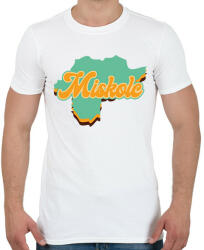 printfashion Miskolc - Férfi póló - Fehér (7130093)