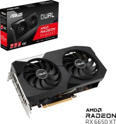 ASUS Radeon RX 6650 XT Dual OC 8GB GDDR6 128bit (DUAL-RX6650XT-O8G/90YV0HL0-M0NA00)