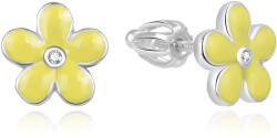 Beneto Ezüst virág fülbevalók AGUP1541S