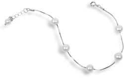 JwL Luxury Pearls Gyengéd fehér igazgyöngy karkötő JL0173