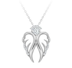 Preciosa Gyengéd ezüst nyaklánc Angelic Hope 5293 00 40 cm