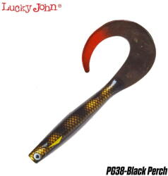 Lucky John Kubira Fire Tail 23cm Culoare PG38 Black Perch (140437-PG38)