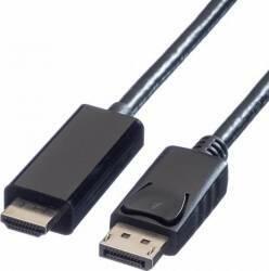 Valueline Cablu Value Displayport la HDMI UHD 4K T-T 3m Negru (11.99.5787-10)