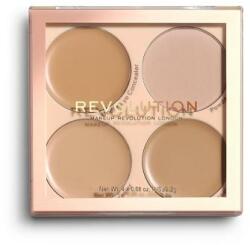 Makeup Revolution Paletă concealer - Makeup Revolution Base C13-C16