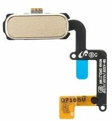 Samsung Galaxy A5 A520F (2017) - Kezdőlap gomb + Flex Kábelek (Gold Sand) - GH96-10448B Genuine Service Pack, Gold Sand