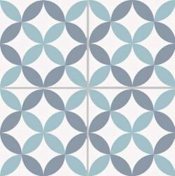  25x25 BARCELONA ARCH kék mintás padlólap