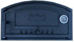 Kalor Usa pentru cuptor de gradina BAVARIA PT Black, din fonta, cu termometru