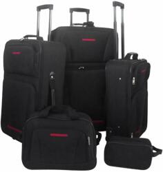  Set 5 bagaje/trollere negru (DAX-90154) Valiza