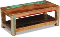 vidaXL Măsuță de cafea, 90x45x35 cm, lemn masiv reciclat (243322) - maryon Masa de cafea