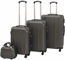  Set de valize cu carcasă tare, antracit, 4 buc (DAX-91195) Valiza