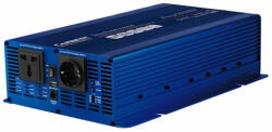 Carbest Инвертор за 220v - пълна синусоида 1500 W, Пикова мощност 4500W (82286)