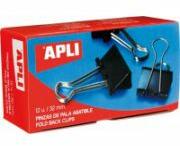 Apli Clipsuri metalice Apli, 41 mm, 12 buc/cutie