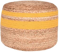 LABEL51 Fotoliu împletit, iută, galben și natural SH-24.008 (432798) Canapea