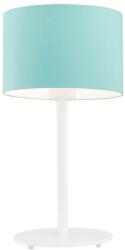 Argon 4127 - Asztali lámpa MAGIC 1xE27/15W/230V türkiz/fehér 4127 (AR4127)