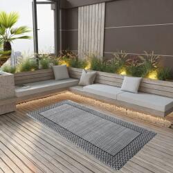 vidaXL Covor de exterior, gri, 160x230 cm, PP (310414) Patura